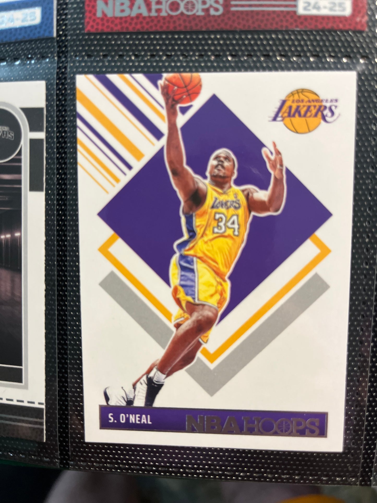 Lakers NBA Hoops Pack (5) Lebron James, Shaquille O'Neal, Luka Doncic, Dalton Knecht, Spencer Dinwiddie
