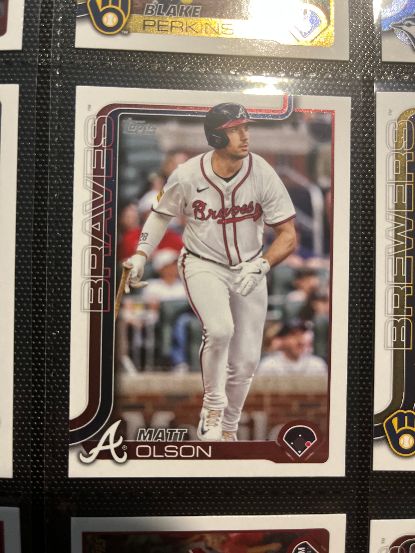 MLB Topps Variety Baseball Pack (5) American League Tampa Bay Rays, Matt Olson, Brice Turang, Jacob DeGrom, American League Angels