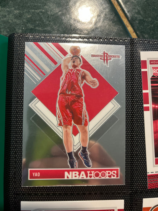 Rockets NBA Hoops Pack (5) Yao Ming, Jabari Smith Jr, Reed Sheppard, Alperen Sengun