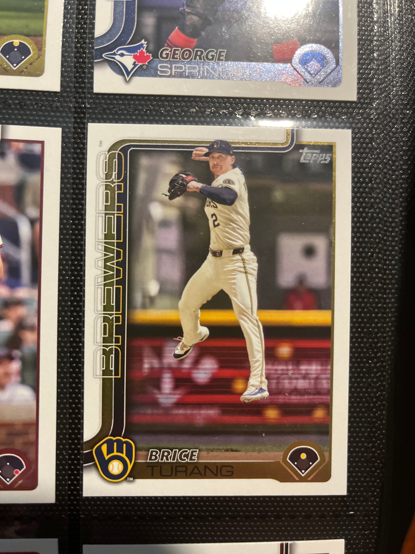 MLB Topps Variety Baseball Pack (5) American League Tampa Bay Rays, Matt Olson, Brice Turang, Jacob DeGrom, American League Angels