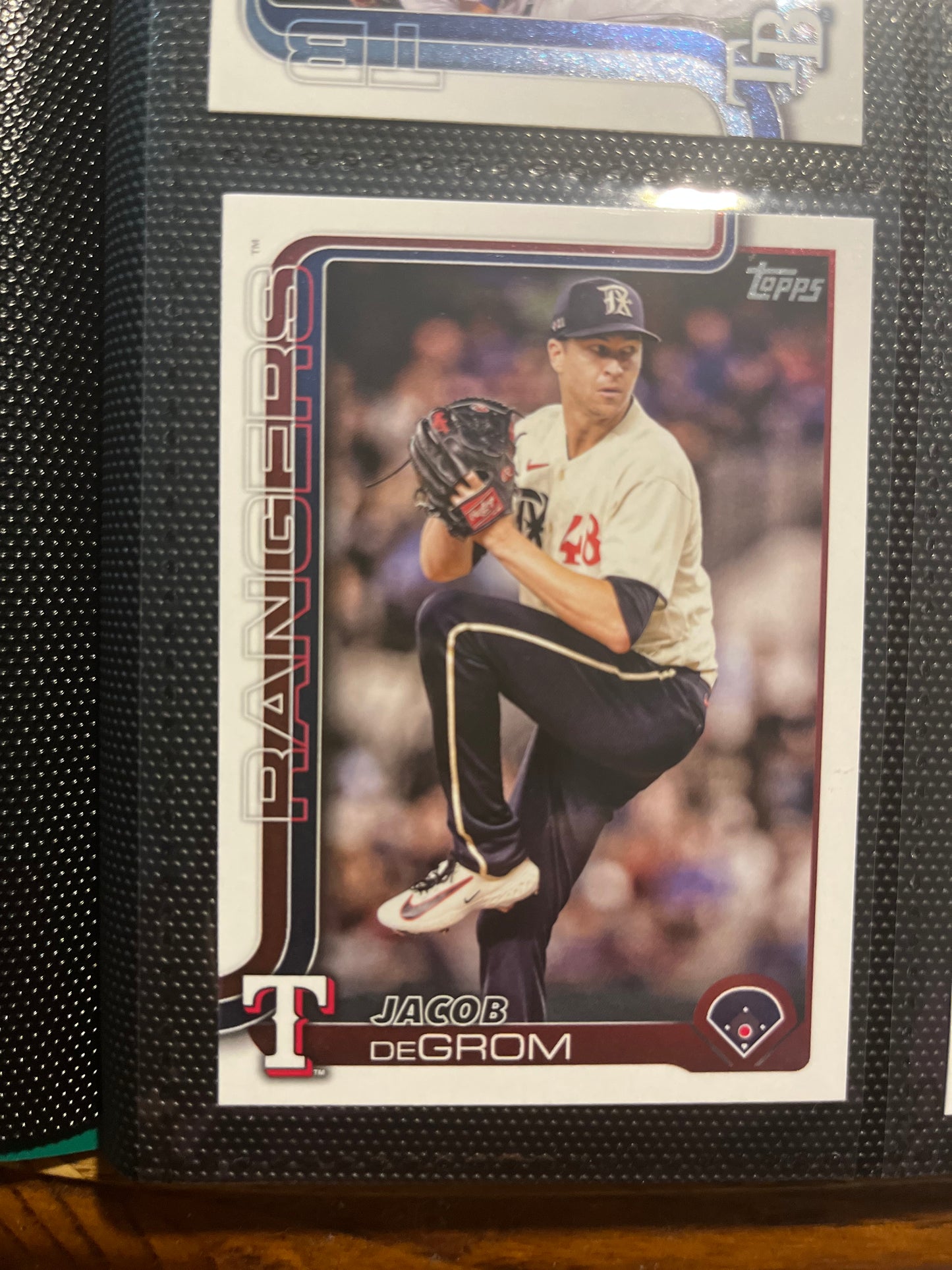 MLB Topps Variety Baseball Pack (5) American League Tampa Bay Rays, Matt Olson, Brice Turang, Jacob DeGrom, American League Angels